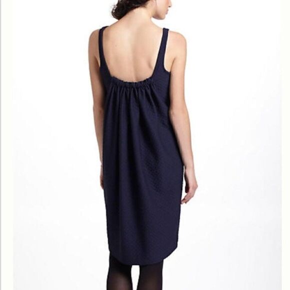 Anthropologie Maeve Two Toned Sidelong Seared Dress - Picture 2 of 10